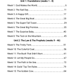 Sunday School Curriculum