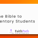 Teaching the Bible to Upper Elementary Students