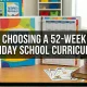 Choosing a 52-Week Sunday School Curriculum